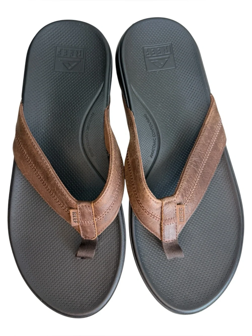 Reef Cushion Phantom LE 2.0 Flip-Flop Sandals- Brown/Black NWOT